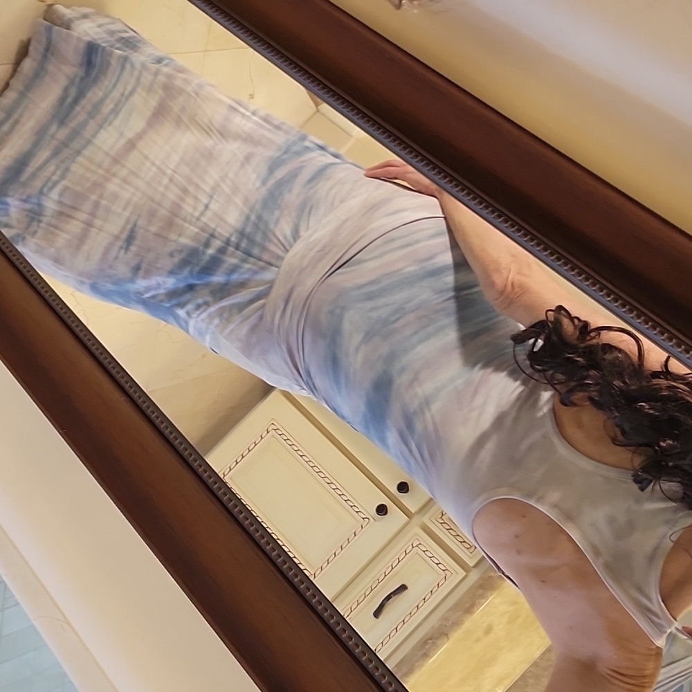 Young Fabulous & Broke Tie-dye Racerback-style Maxi Dress, S - Picture 13 of 16